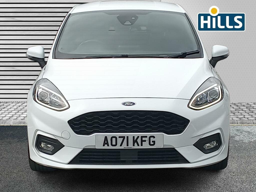 Ford Fiesta 1.0T Ecoboost St-line Edition Hatchback White #2