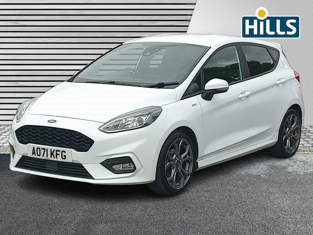 Ford Fiesta 1.0T Ecoboost St-line Edition Hatchback White #3