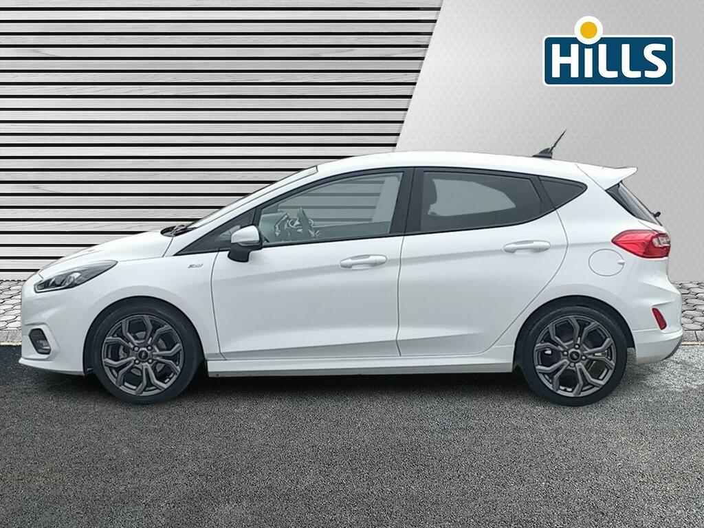 Ford Fiesta 1.0T Ecoboost St-line Edition Hatchback White #5