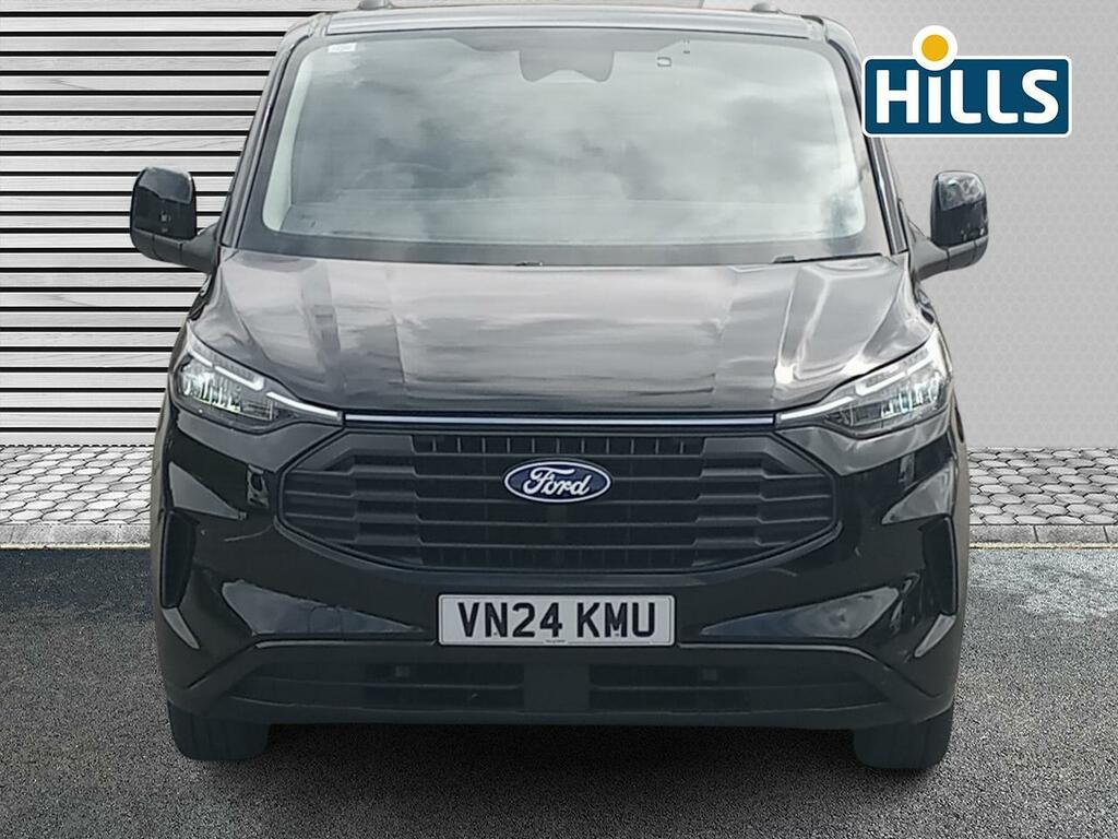 Ford Transit Custom 2.0 300 Ecoblue Limited L1 H1 Euro 6 Ss VN24KMU Black #4