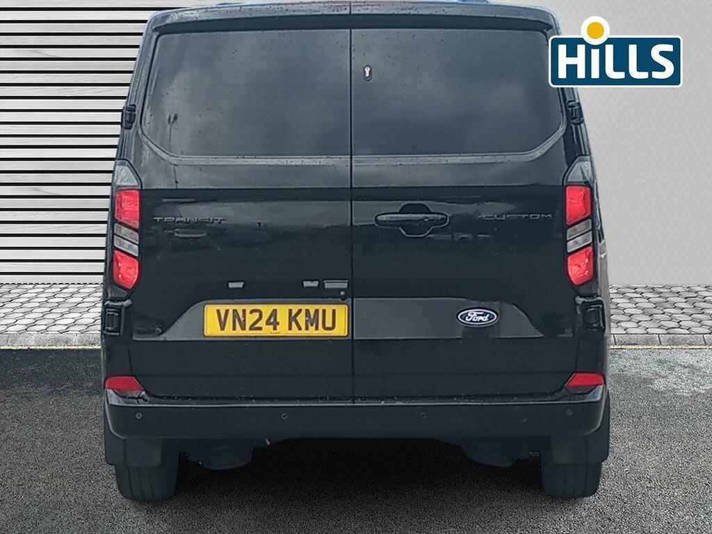 Ford Transit Custom 2.0 300 Ecoblue Limited L1 H1 Euro 6 Ss VN24KMU Black #6