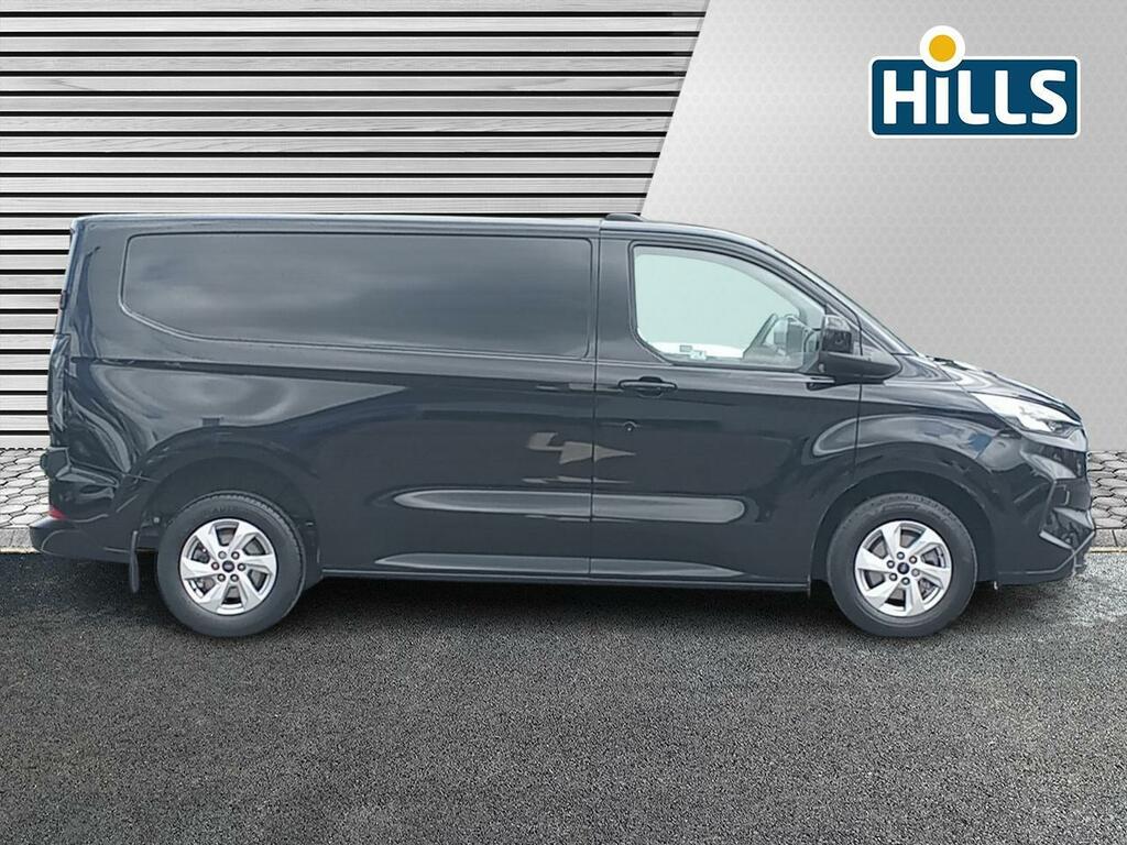 Ford Transit Custom 2.0 300 Ecoblue Limited L1 H1 Euro 6 Ss VN24KMU Black #3