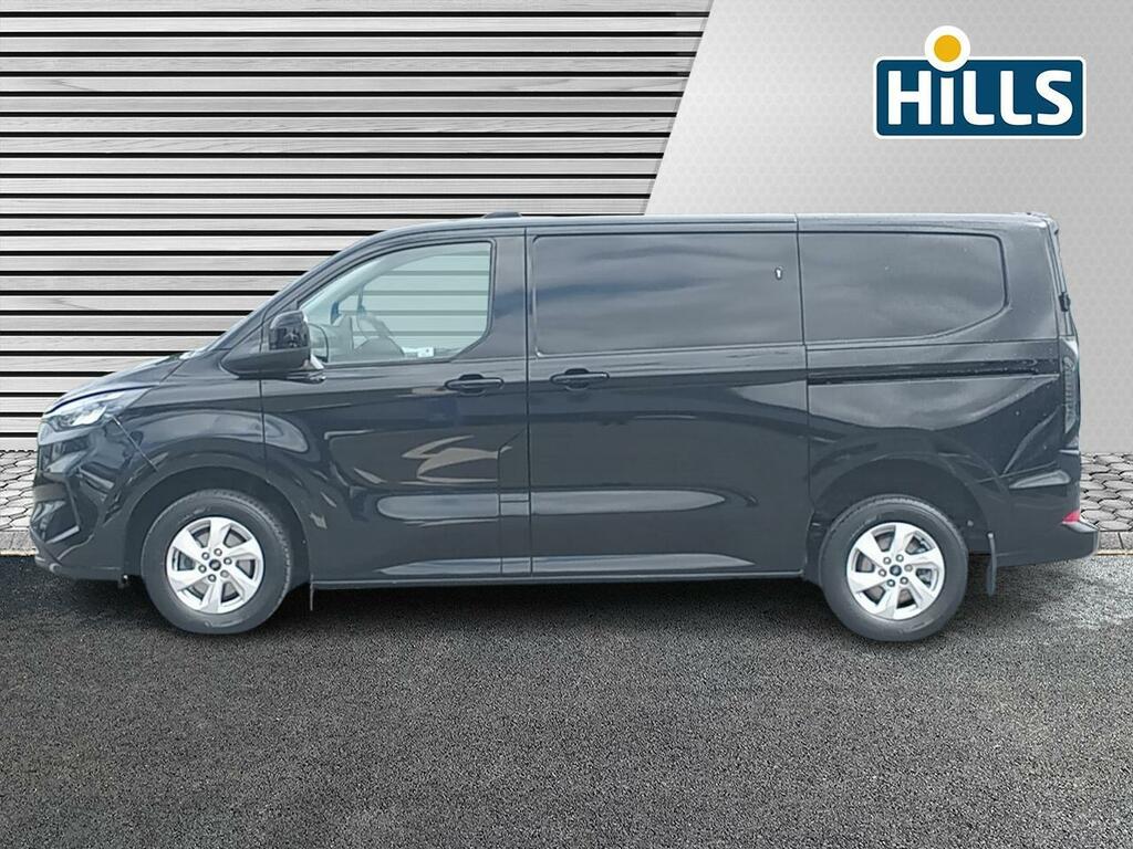 Ford Transit Custom 2.0 300 Ecoblue Limited L1 H1 Euro 6 Ss VN24KMU Black #5