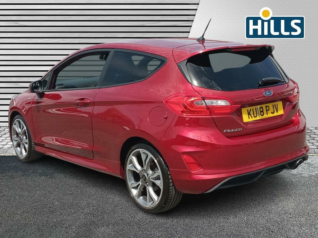 Ford Fiesta 1.0T Ecoboost St-line X Euro 6 Ss Red #2
