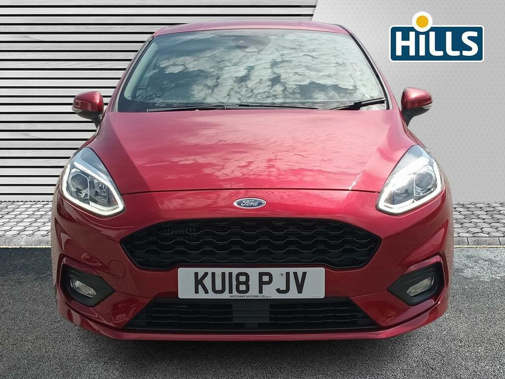 Ford Fiesta 1.0T Ecoboost St-line X Euro 6 Ss Red #4