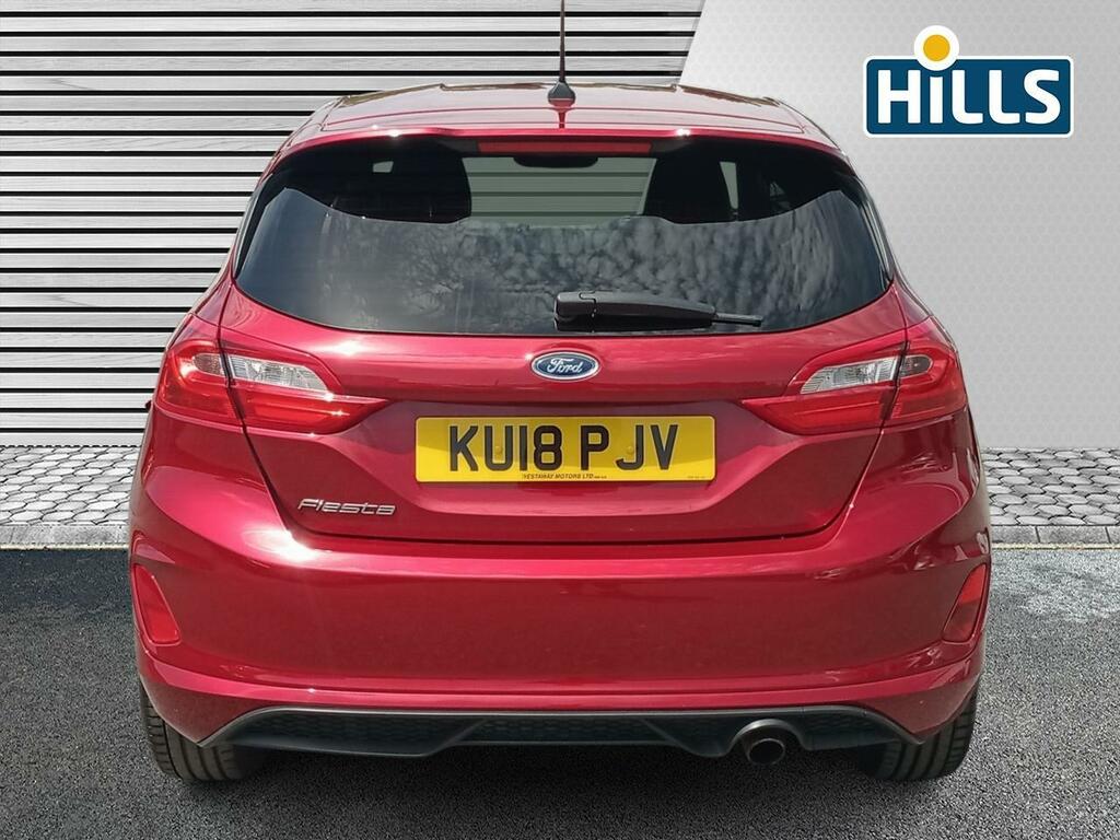 Ford Fiesta 1.0T Ecoboost St-line X Euro 6 Ss Red #6