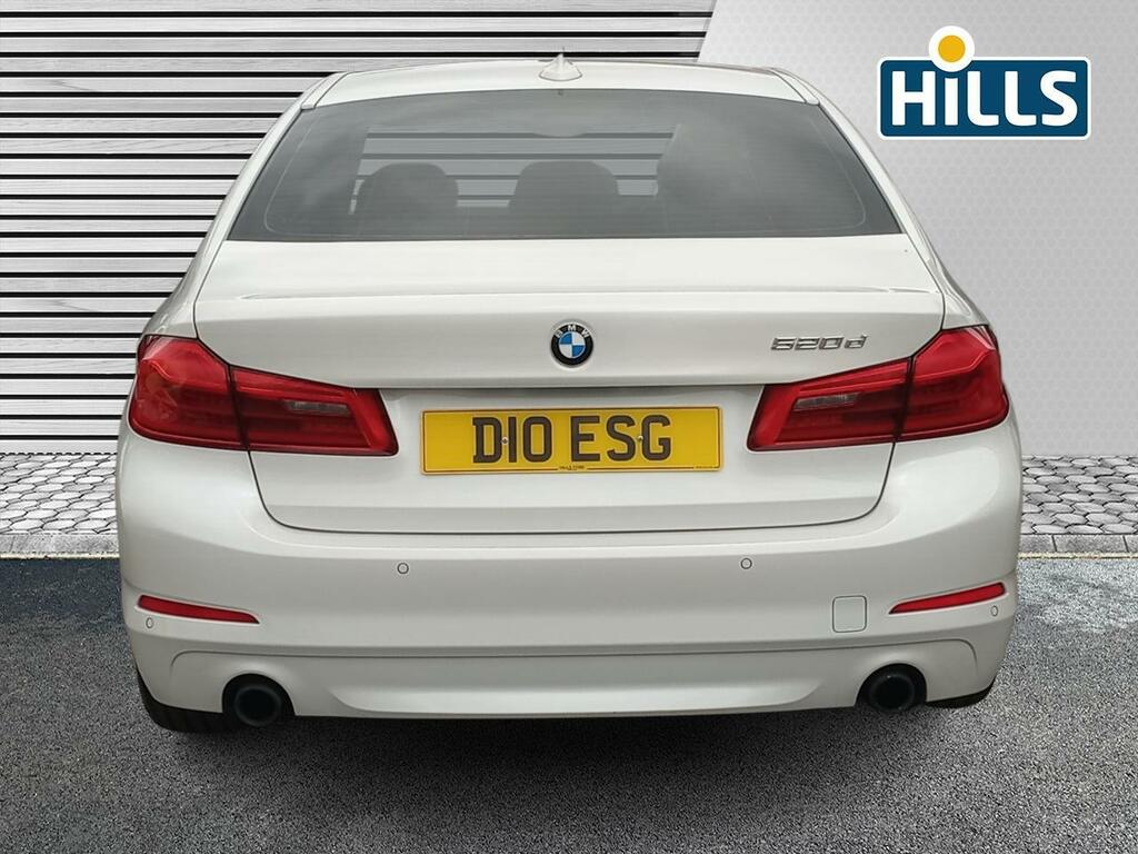 BMW 5 Series 2.0 520D Se Euro 6 Ss White #6