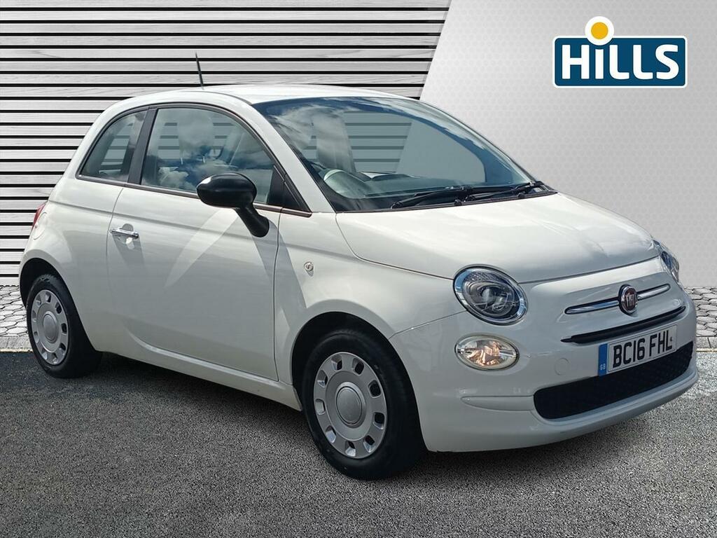 Fiat 500 1.2 Pop Euro 6 Ss White