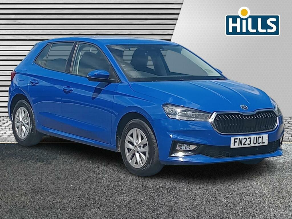 Skoda Fabia 1.0 Tsi Se Comfort Hatchback Dsg Euro 6 Blue