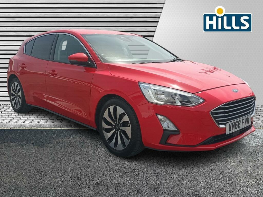 Ford Focus 1.0T Ecoboost Zetec Euro 6 Ss Red