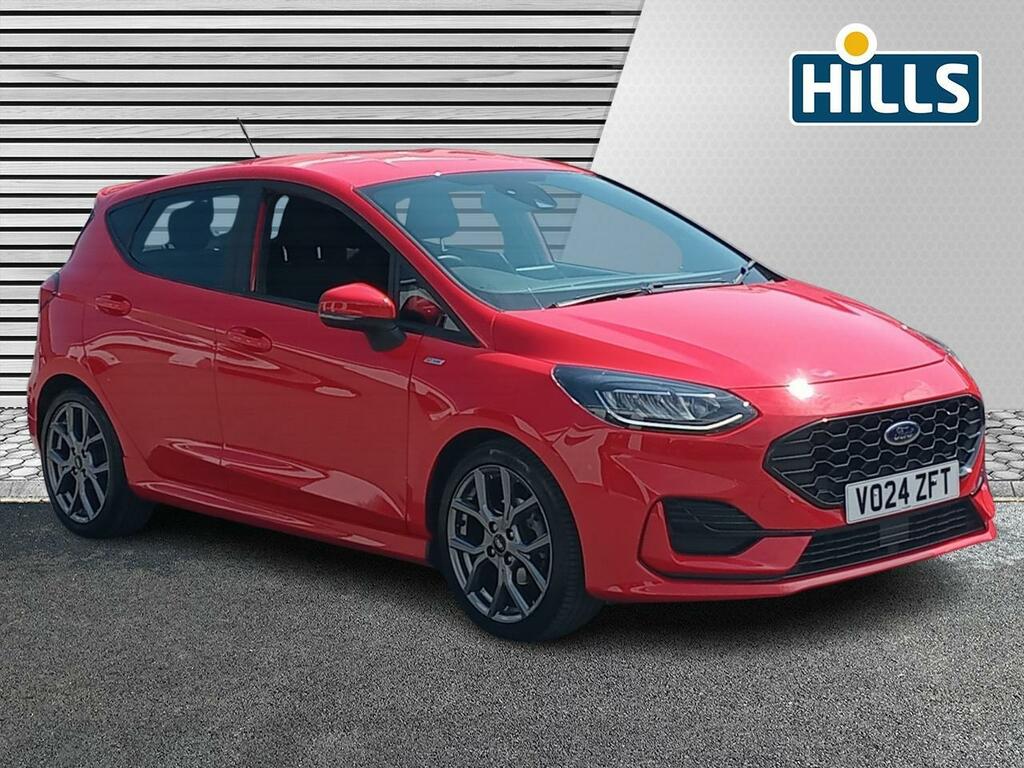 Ford Fiesta 1.0T Ecoboost Mhev St-line Edition Euro 6 Ss Red