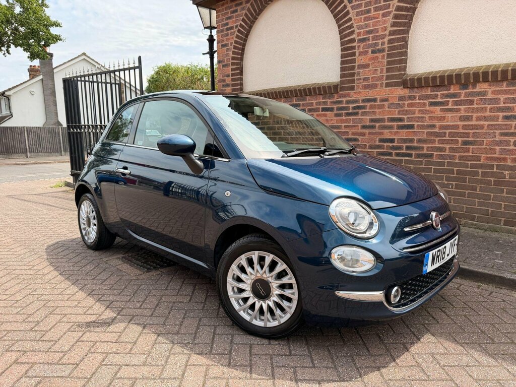 Fiat 500 1.2 Lounge Euro 6 Ss Blue