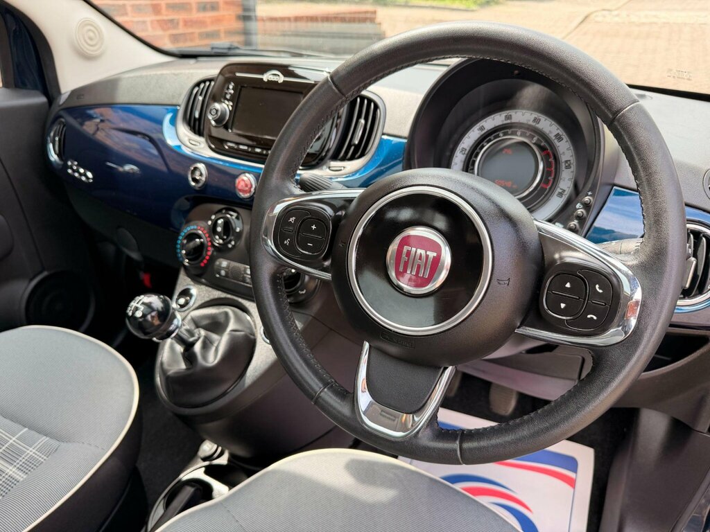 Fiat 500 1.2 Lounge White #9