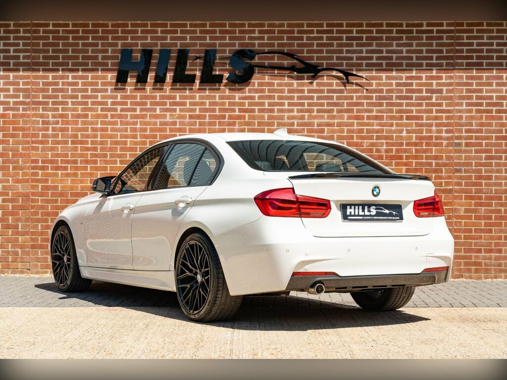 BMW 3 Series 2.0 318D M Sport Euro 6 Ss White #6