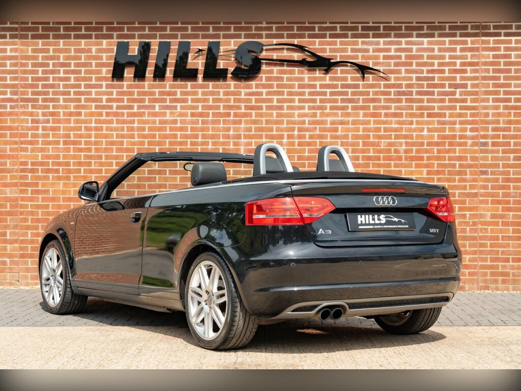 Audi A3 Cabriolet 1.8 Tfsi S Line Euro 4 Black #4