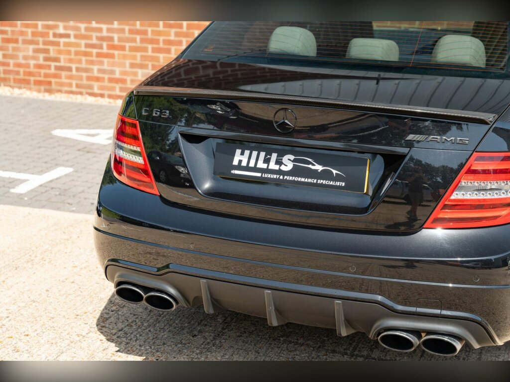 Mercedes-Benz C Class 6.3 C63 V8 Amg Spds Mct Euro 5 Black #6