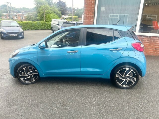 Hyundai I10 2023 1.0 Premium Hatchback Euro WG23OLU Blue #4