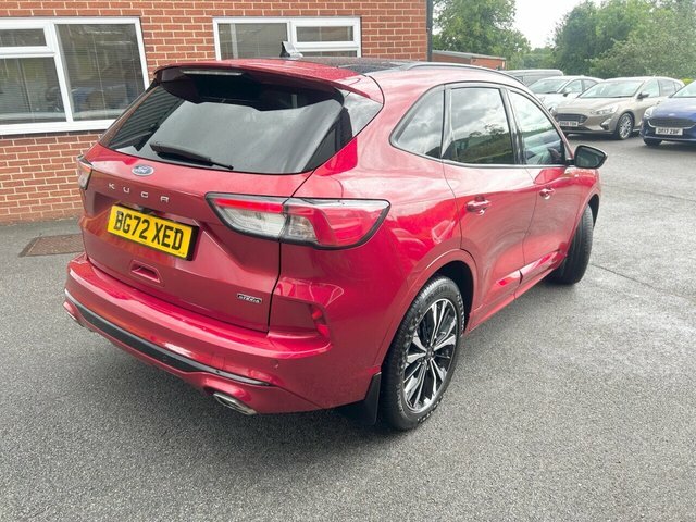 Ford Kuga 2022 2.5 Duratec 14.4Kwh St-line X Edition Suv BG72XED Red #3