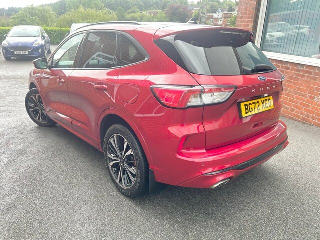 Ford Kuga 2022 2.5 Duratec 14.4Kwh St-line X Edition Suv BG72XED Red #4