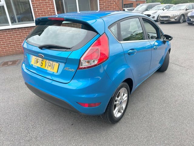 Ford Fiesta 2016 1.0T Ecoboost Zetec Hatchback Manu Blue #5