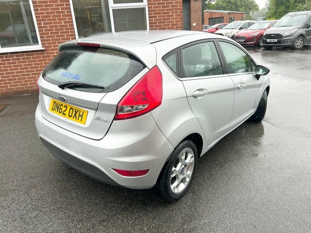 Ford Fiesta 2012 1.25 Zetec Hatchback Euro 5 Silver #5