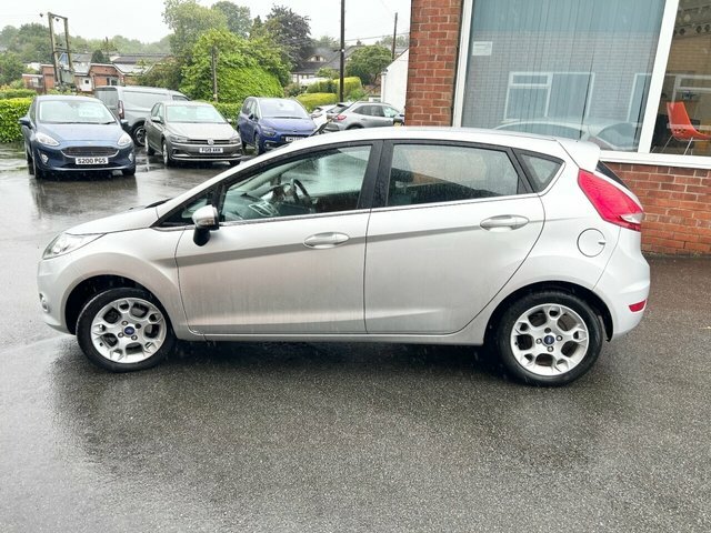 Ford Fiesta 2012 1.25 Zetec Hatchback Euro 5 Silver #4