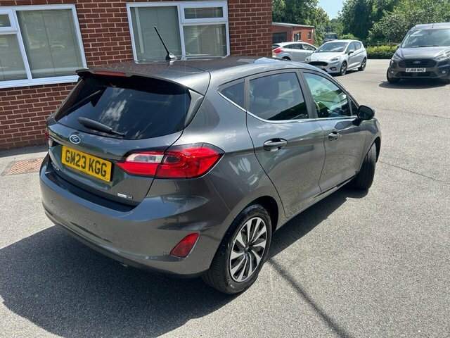 Ford Fiesta 2023 1.0T Ecoboost Mhev Titanium Hatchback Pet GM23KGG Grey #3