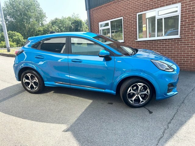 Ford Puma 2025 1.0T Ecoboost Mhev St-line Suv Hyb Blue #2