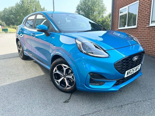 Ford Puma 2025 1.0T Ecoboost Mhev St-line Suv Hyb Blue
