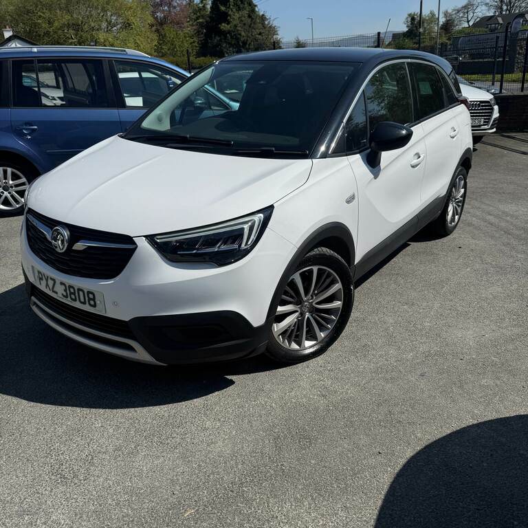 Vauxhall Crossland X 1.2 83 Sport Nav Premium Start Stop PXZ3808 White #3