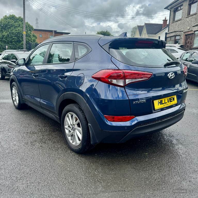 Hyundai Tucson 1.7 Crdi Blue Drive Se Nav 2Wd Dct BD66DXB Blue #2