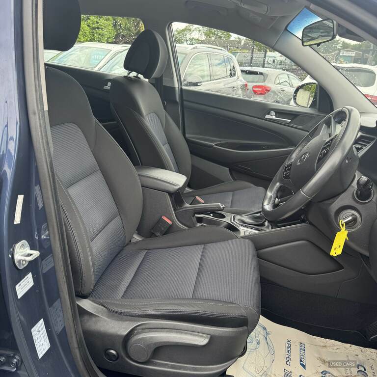 Hyundai Tucson 1.7 Crdi Blue Drive Se Nav 2Wd Dct BD66DXB Blue #4
