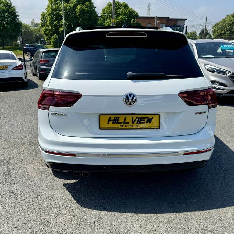 Volkswagen Tiguan 2.0 Tdi 150 4Motion R-line Tech Dsg BL69GPX White #4