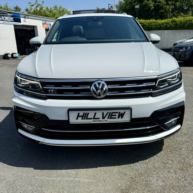 Volkswagen Tiguan 2.0 Tdi 150 4Motion R-line Tech Dsg BL69GPX White #6