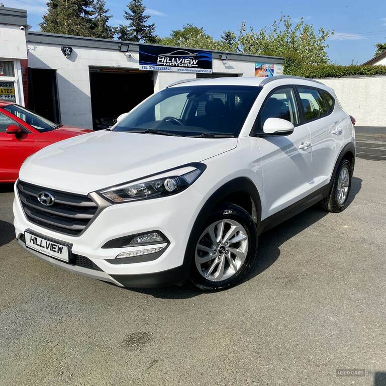 Hyundai Tucson 1.7 Crdi Blue Drive Se Nav 2Wd White