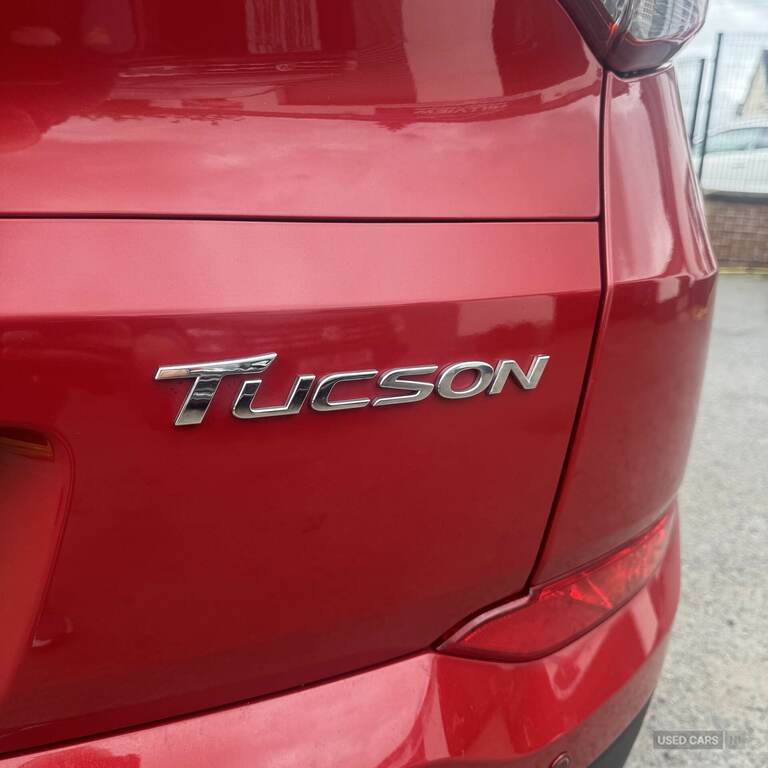 Hyundai Tucson 1.7 Crdi Blue Drive S 2Wd FY18OPK Red #6