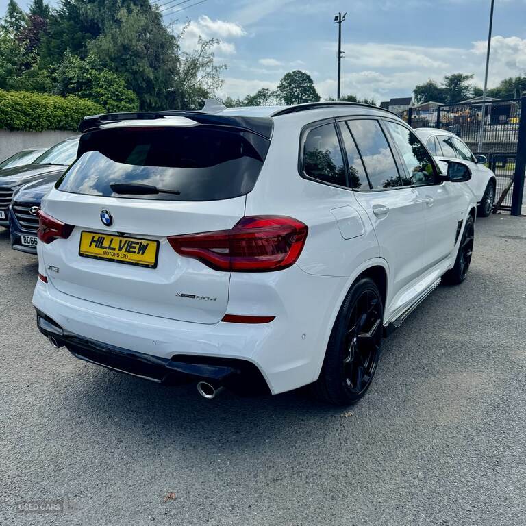 BMW X3 Xdrive20d M Sport Step FL69YBR White #5