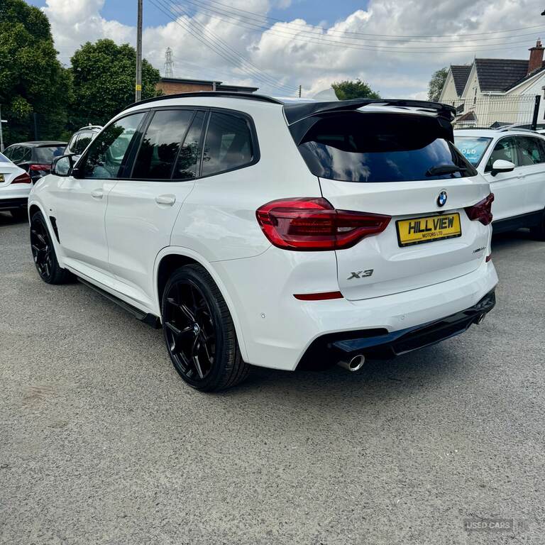 BMW X3 Xdrive20d M Sport Step FL69YBR White #2