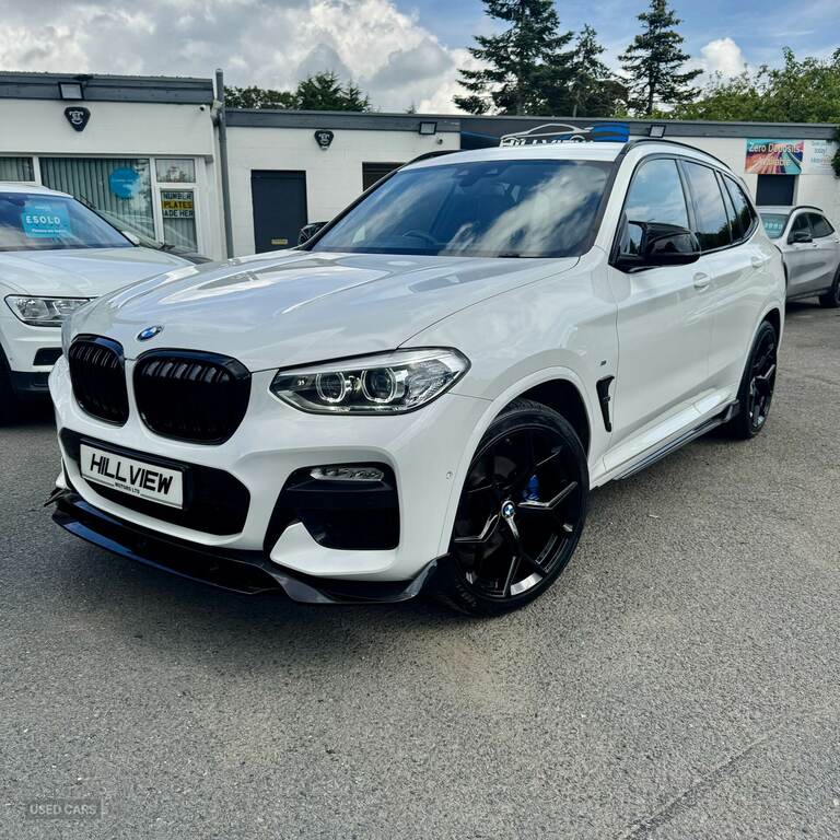 BMW X3 Xdrive20d M Sport Step White