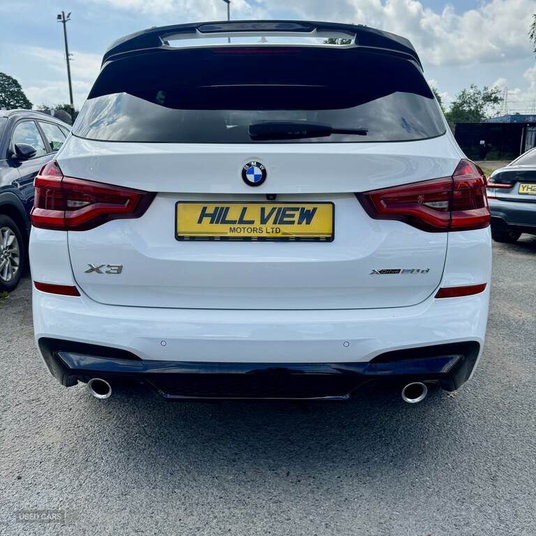 BMW X3 Xdrive20d M Sport Step FL69YBR White #3