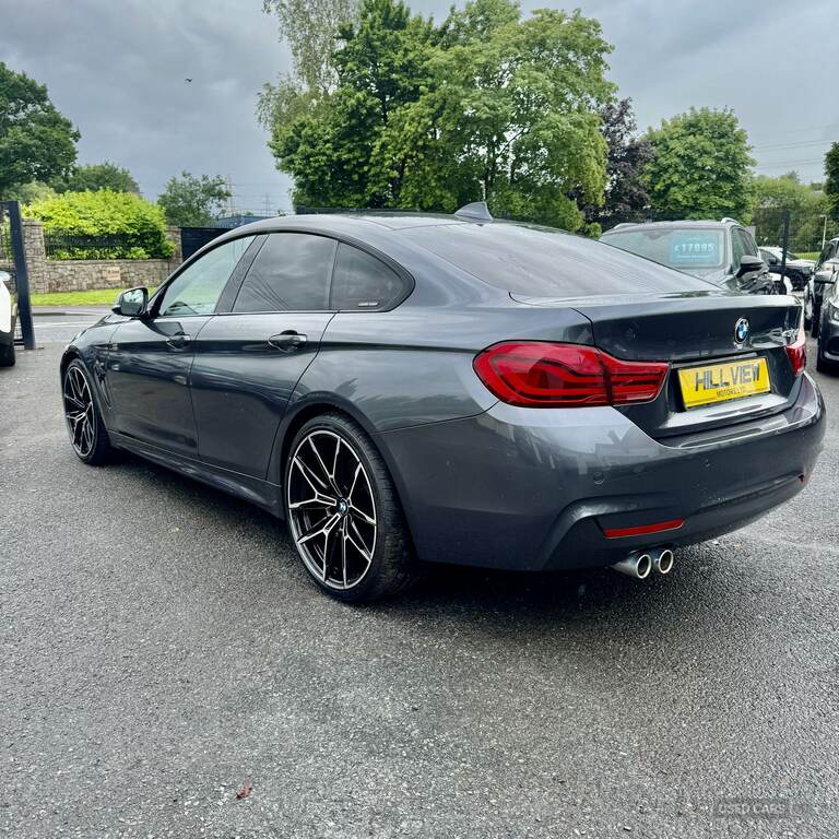 BMW 4 Series 430D M Sport Professional Media LA17OKB Grey #3