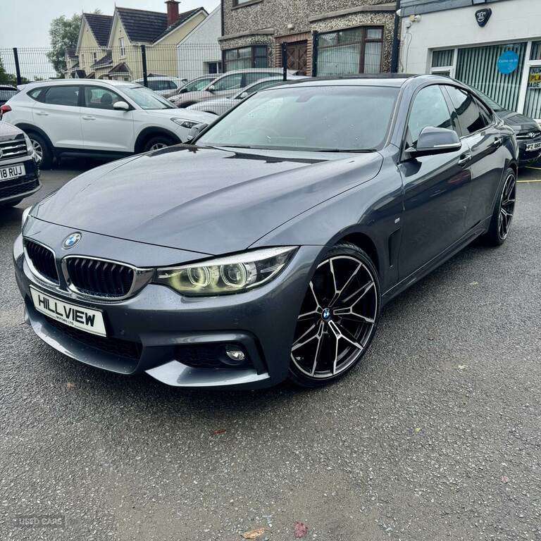 BMW 4 Series 430D M Sport Professional Media LA17OKB Grey #6