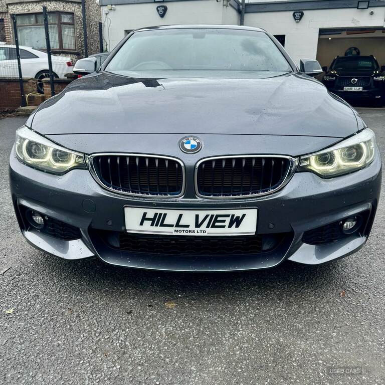 BMW 4 Series 430D M Sport Professional Media LA17OKB Grey #5