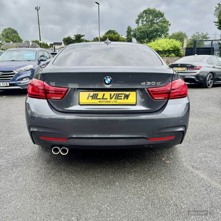 BMW 4 Series 430D M Sport Professional Media LA17OKB Grey #4