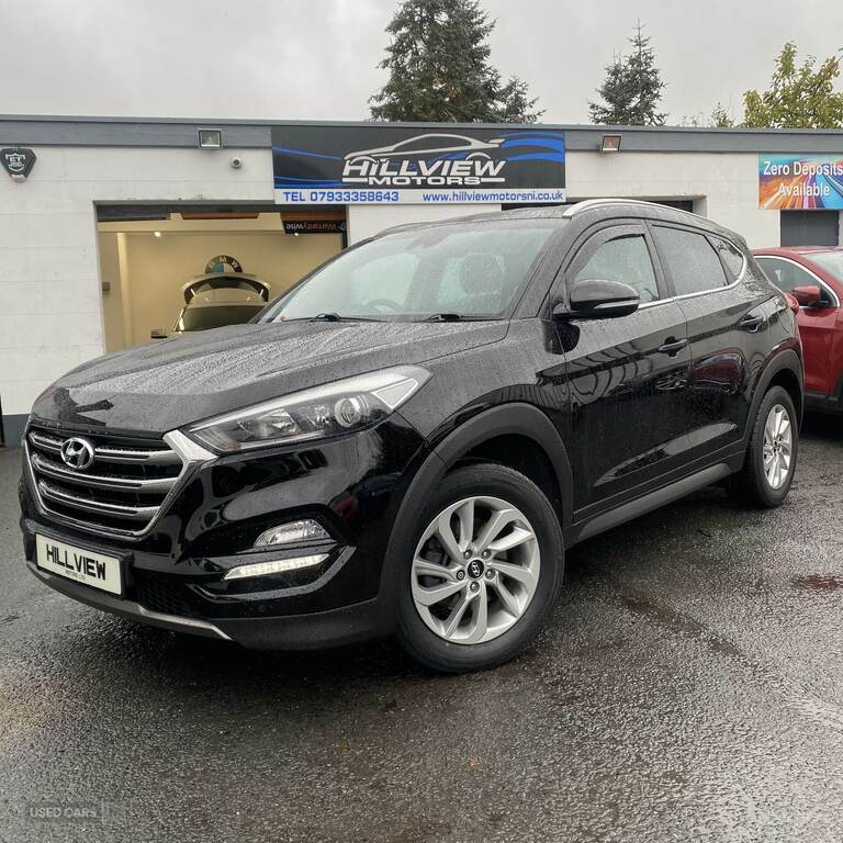 Hyundai Tucson 1.7 Crdi Blue Drive Se Nav 2Wd RK67OOV Black #4