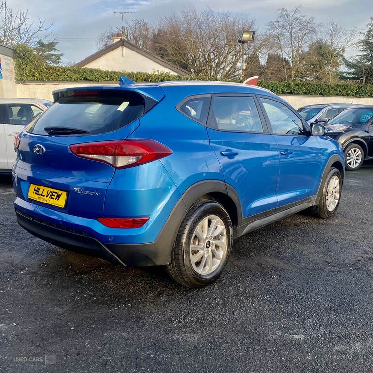 Hyundai Tucson 1.7 Crdi Blue Drive Se Nav 2Wd Blue #6