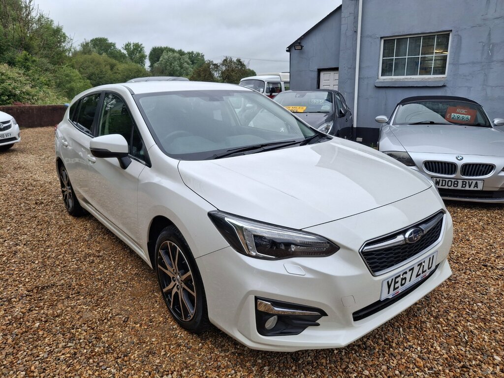 Subaru Impreza 1.6I Se Hatchback Lineartronic 4Wd Euro White