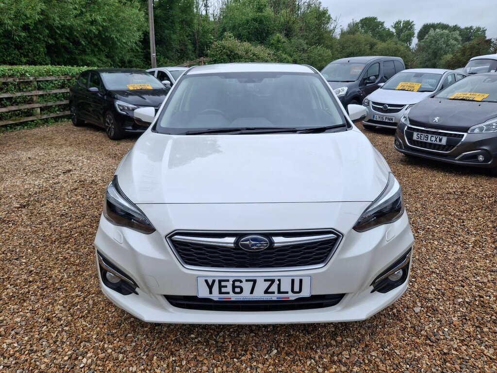Subaru Impreza 1.6I Se Hatchback Lineartronic 4Wd Euro White #5