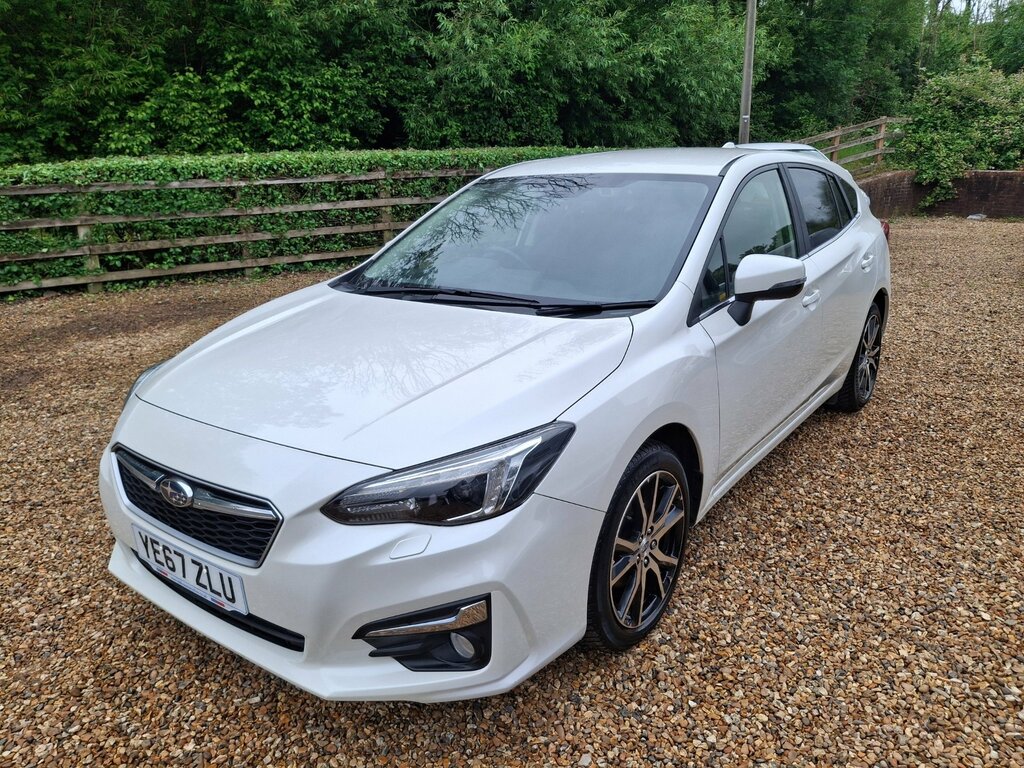 Subaru Impreza 1.6I Se Hatchback Lineartronic 4Wd Euro White #2