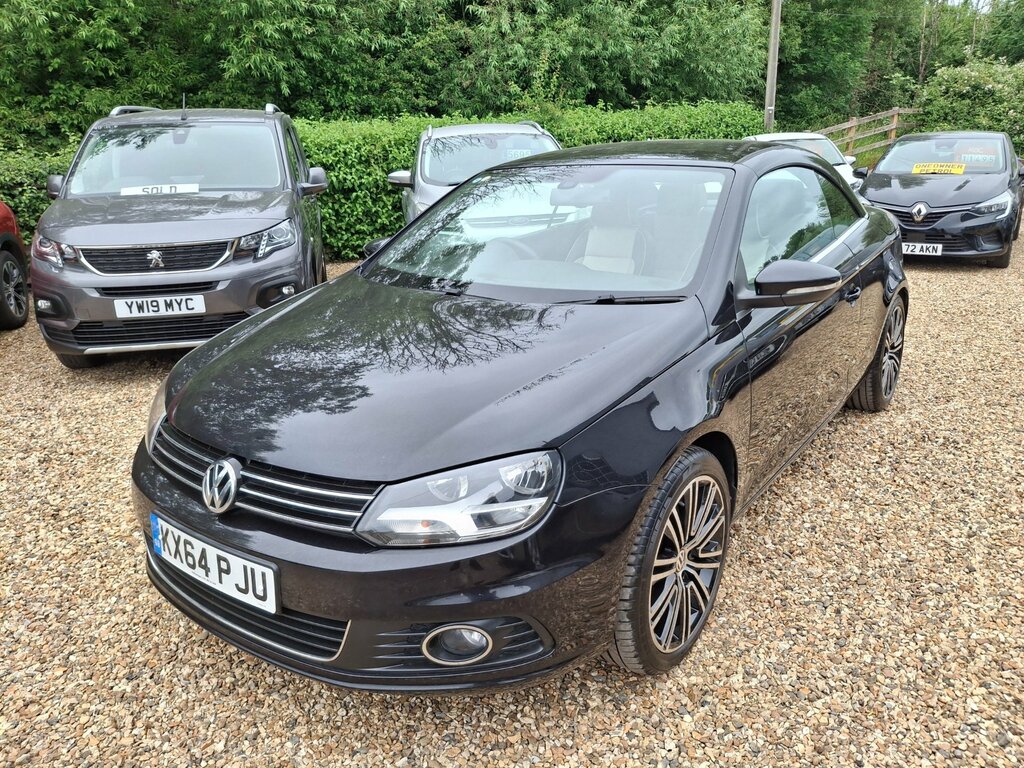 Volkswagen EOS 2.0 Tdi Bluemotion Tech Exclusive Cabriolet Di Black #4